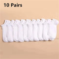 Pairs Solid Color Casual Breathable Socks Boat For Women | SAMAG