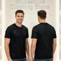Men's Rhinestone Tracksuit Set European Luxury Streetwear Casual Daily Outfit T - Shirt And Pants - View 13 | SAMAG