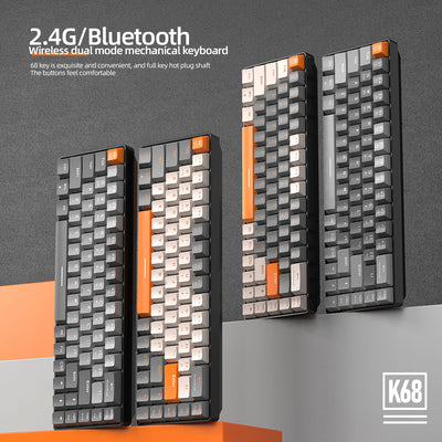 60% Wireless Mechanical Keyboard Bluetooth Dual Mode | SAMAG