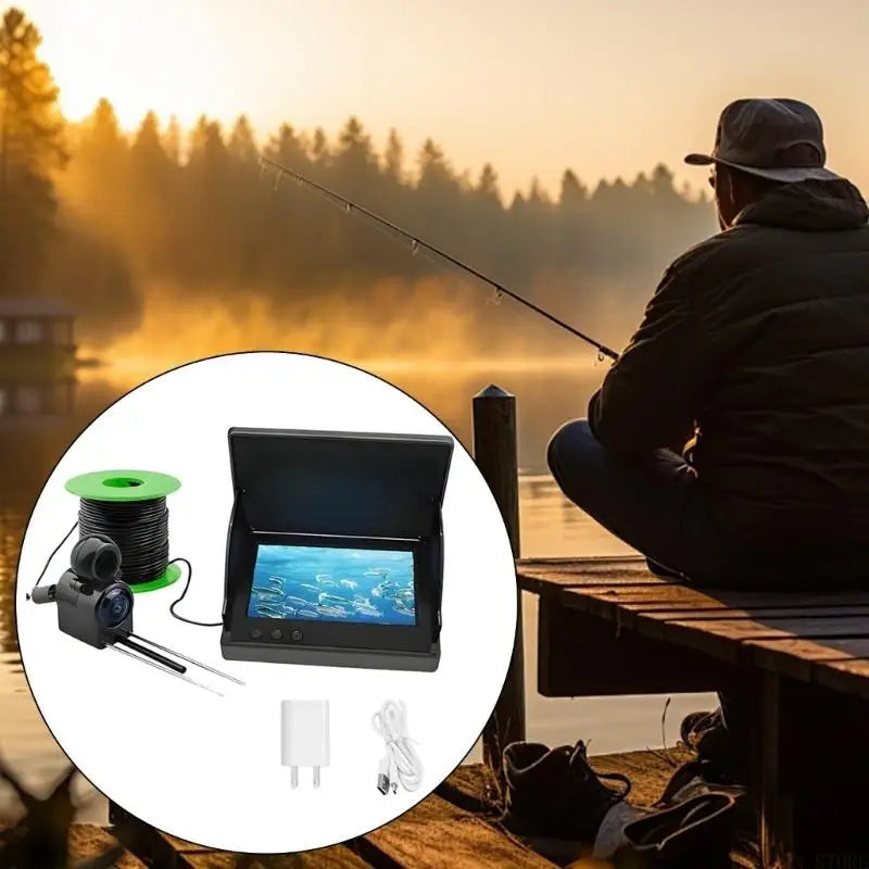 M5TC Fish Finder Camera with 5inch Large Screen | SAMAG