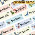 100 - Custom Animal Name Stickers, Waterproof Labels | SAMAG