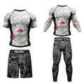 Cody Lundin Durability MMA BJJ Rash Guard Tight Exercise | SAMAG