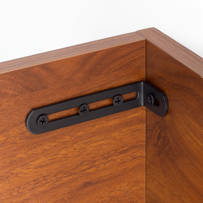Stainless Steel Adjustable Corner Bracket Heavy Duty Metal 90 Degree L Shaped Angle Corner Braces for Wooden Shelf Furniture