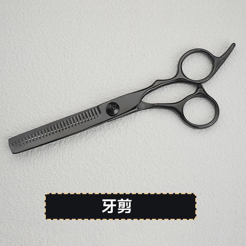 Stainless Steel Hair Scissors Set - Professional Thinning & Texturing Shears, Layered Hair Cutting Tools for Home Barber Kit