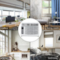 Window Air Conditioner with Easy Install Kit, 115V/60Hz, Ideal for Homes, Offices, Or Apartments, Cool solely