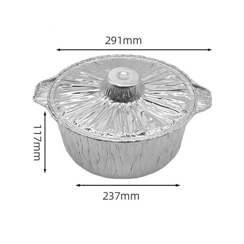Premium Aluminum Cooking Pot Set for Outdoor Grilling and Home Kitchen Use