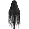 Synthetic Full Lace Wig Braided Wigs For Black Women Cornrow Box Wig Braid 36 Inches Braiding Hair Knotless Box Braids Wigs
