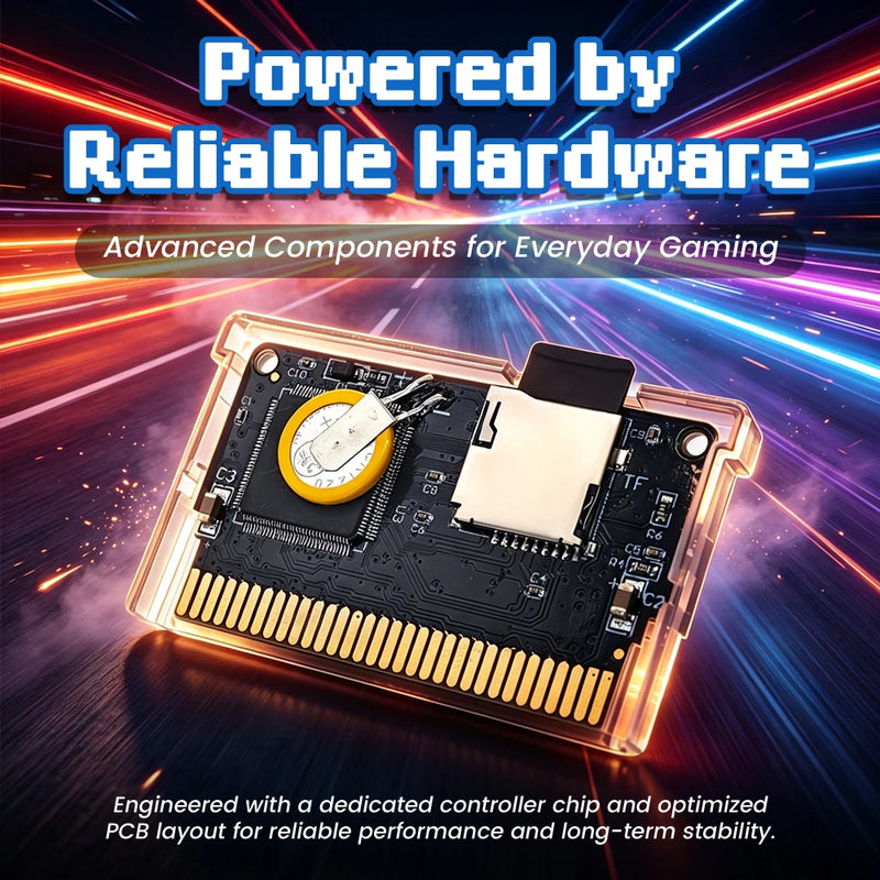 Mini SD Game Card GBA Flash Card for SP GBM IDS NDS NDSL GBA SP With 2GB TF Adapter Game Accessories