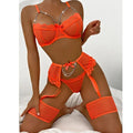 Lingerie Underwear Bras Sets Lace Garter Lingerie Women Intimates 2025 Underwire Bra And Panty Thongs Ladies Underwear Set