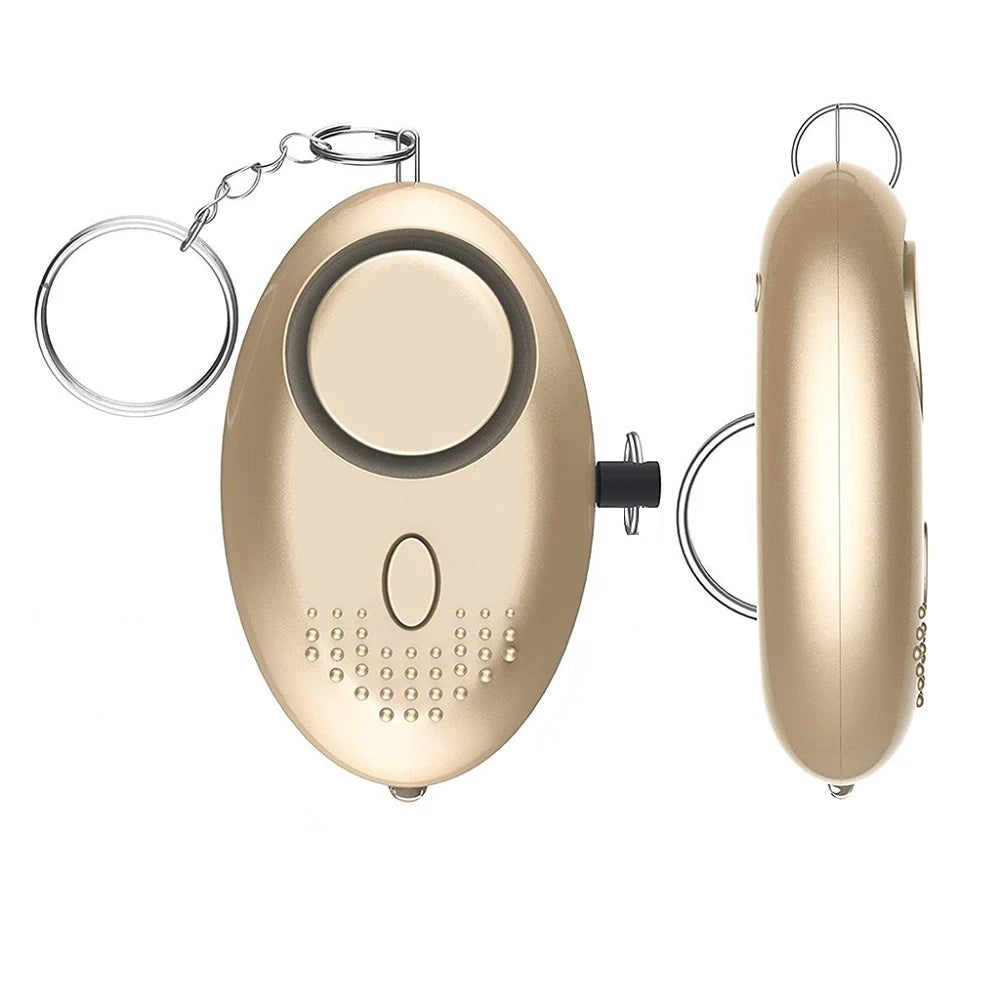 Personal Alarm With LED Light 130DB Anti Lost Wolf Self-Defense Safety Attack Emergency Alarms For Women Kids Elder