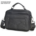 Hot Fashion Men Messenger Bags Genuine Leather Handbags for Man Luxury Brand Male Crossbody Bag for Mini Pad Boy Shoulder Bag