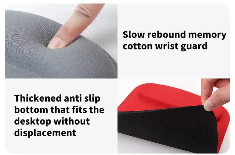 Computer Game Mouse Pad Large Thickened Eva Ergonomic Mousepad Wrist Pad Non-Slip Mouse Mats For Office Accessories