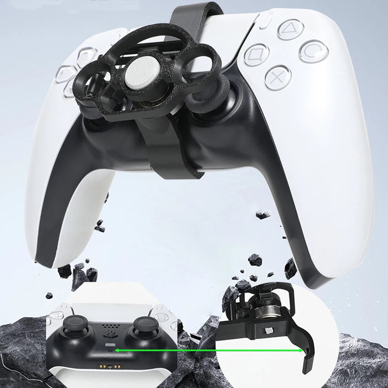 1PCS Racing Game Controller Steering Wheel Attachment Accessory For PS5 Mini Steering Wheel For PS5 Pro/Slim Game Controller