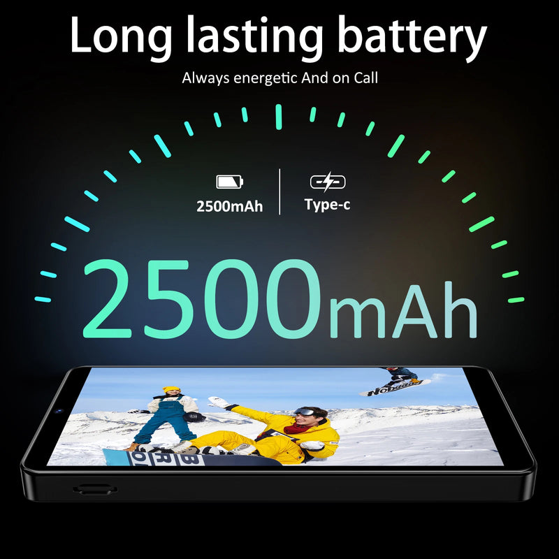 5.5 Inch Full Touch Screen MP3 MP4 Player Bluetooth WIFI High Capacity 80GB Music Player With Camera 512GB Expandable Storage