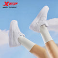 Xtep Women Men Skateboarding Shoes Non - Slip Casual White - View 3 | SAMAG