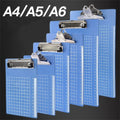 A4 / A5 Splint Density Board Writing Board Metal Aluminum Folder Clip File Plastic Menu Bill Folder Office Stationery