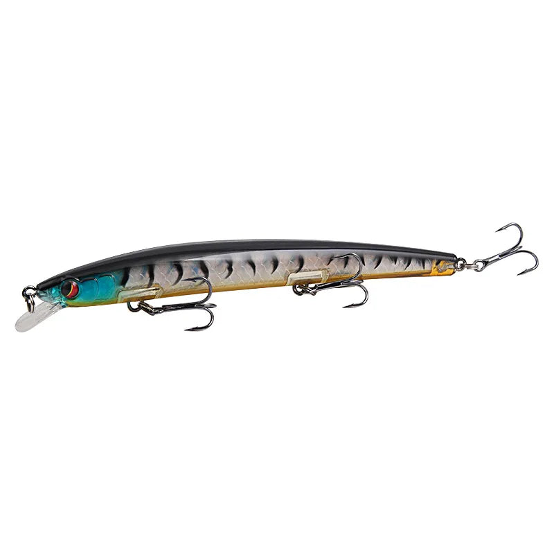 Big Laser Minnow Fishing Lures 13.5cm15g Hard Bait Crank | SAMAG