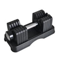 Adjustable Dumbbells 55lb Smart Adjustment 25kg Fitness | SAMAG