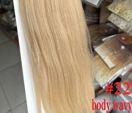 ZZHAIR Clip In 100% Human Remy Hair Extensions 16"-28" 8Pcs Set 100g-160g Full Head Body Wavy Natural