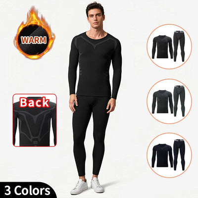Men's Warm Set with Thin Velvet Inner Handsome | SAMAG