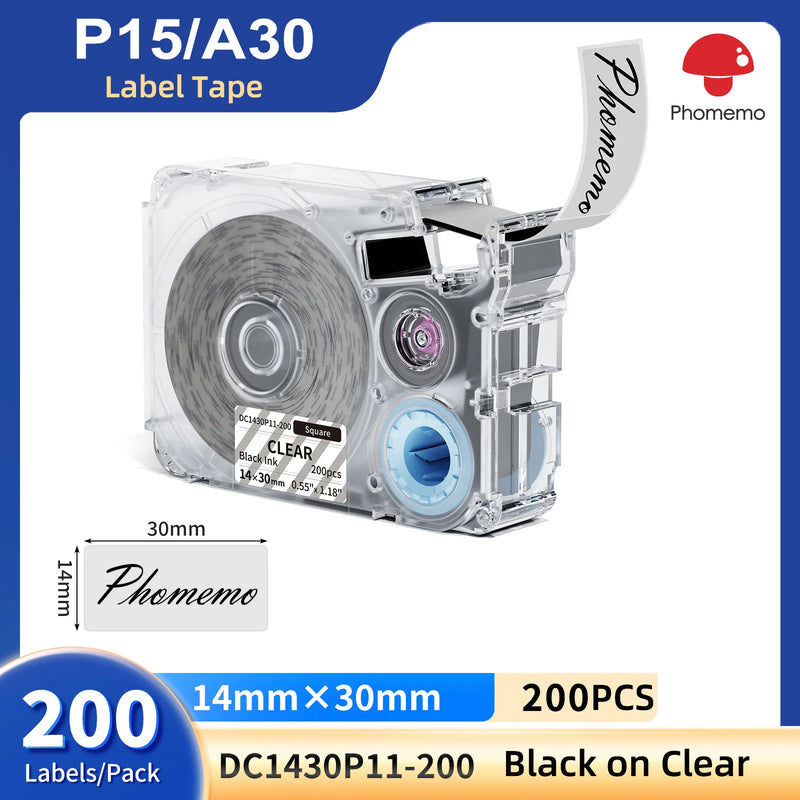 Phomemo A30 P15 Label Maker Long & Gap Tape, Continuous - Visuel 15 | SAMAG