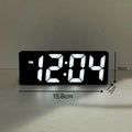 Digital Clock LED Wake Up Light Alarm Clock Bedroom Electronic Desktop Clock With Temperature Display Adjustable Brightness