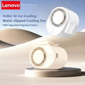 Lenovo Waist Fan Portable Air-Conditioner Personal Cooling Clip on Fan for Outdoor Sports Travel Office Workers Summer Gift