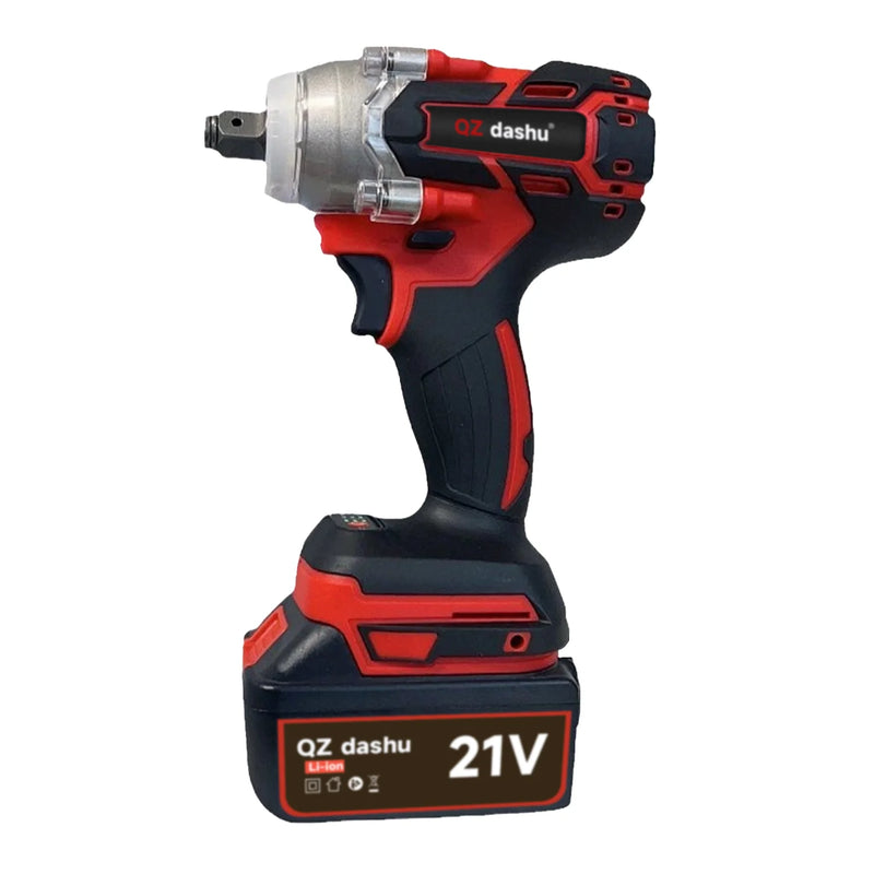 Brushless Power Tool Kit - 21V Lithium Electric Impact Wrench, Angle Grinder & Hammer Drill with Battery - View 3 | SAMAG