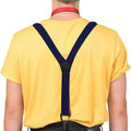Non Slip Garter Belt Elastic Suspenders with 3 Clips 4cm Wide Adjustable Plastic Triangle Buckle Unisex Sport