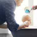 Baby Kids Bath Pail Body Washing Shower Children shampoo shower spoon frog water spoon for Rinsing Hair Protecting Infant Eyes