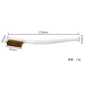3D Printer Cleaner Tool Copper Wire Toothbrush Copper Brush Handle For Nozzle Heater Block Hotend Cleaning Hot Bed Parts
