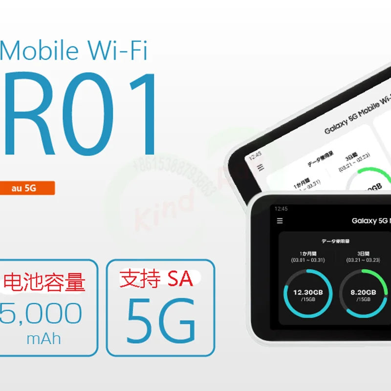 unlocked Galaxy 5G Mobile Wifi SCR01 4g 5g mifi with sim card slot lte 5g sim card wifi pocket router  portatil 4g power bank