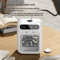 Portable Dormitory Spray Cooler with Humidification, Electric Fan, Desktop Mobile Air Cooler for Small Household Air Conditioner