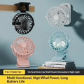 Rechargeable Portable Rechargeable Clip Fan 720°Rotatable Hanging Fan Cooler For Easy Portability Outdoor Office Small Fan 2026
