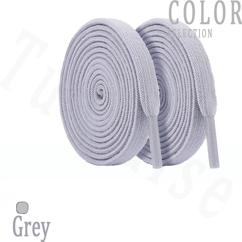 1 Pair No Tie Shoelaces for Shoes 8MM Flat Elastic Laces Sneakers Kids Adult Quick Shoelace Without Ties Shoe Accessories