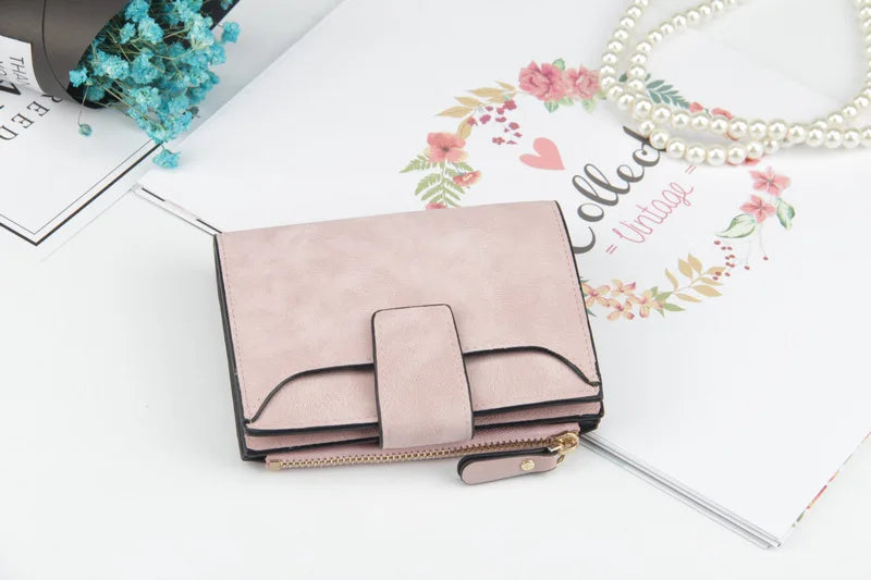 Luxur Leather Women's Wallet Large-capacity Multi-card Slots Slim Coin Pocket Purse Cards Holders Wallet for Woman