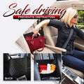 Leather Car Stowing Tidying Seat Middle Hanger Storage Bag Auto Handbag Holder Between Seats of The Car Tissue Water Cup Pockets