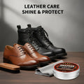 Professional Shoe Cream Leather Conditioner&Polish - Waterproof,Restores Shine,Prevents Cracking for Shoes Boots Bags