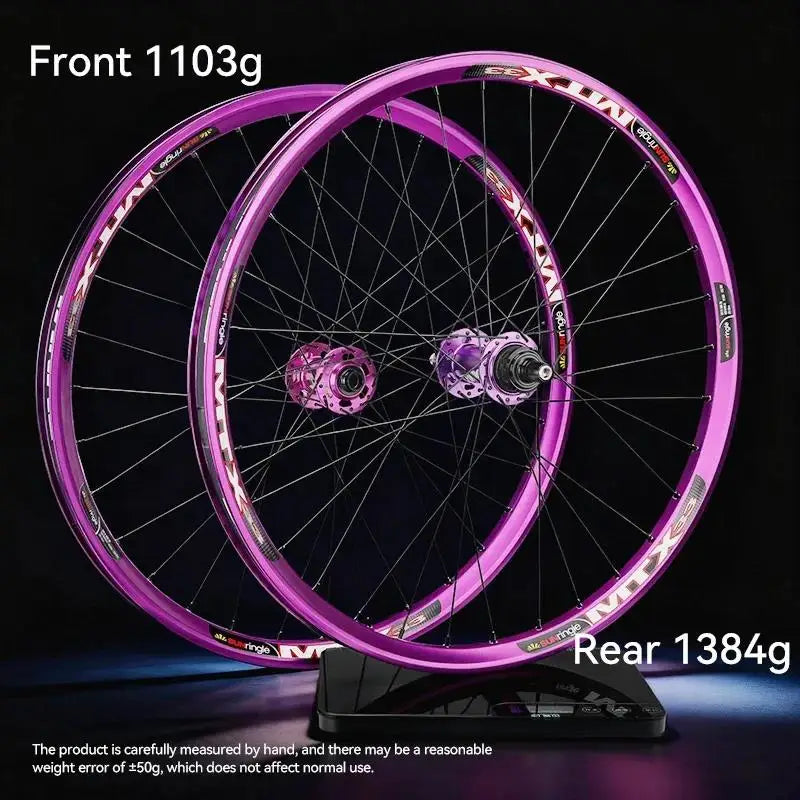 TANKE MTB Wheelset 26 inch Disc Brake MTB single-speed DJ AM Enduro DH Wheelset Hub MTX33/39 aluminum alloy Mountain wheel set