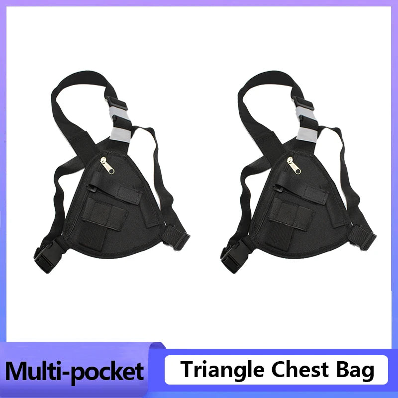 Radio Chest Harness Tactical Vest Nylon Vest Chest Rig Pack Bag Pouch Holster Walkie Talkie For Baofeng BF-888S UV-5R Quansheng