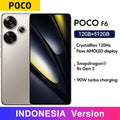 POCO F6 5G Global Version and Indonesian version 90W turbo charging Snapdragon 8s Gen 3 NFC 6.67”120Hz Flow AMOLED DotDisplay