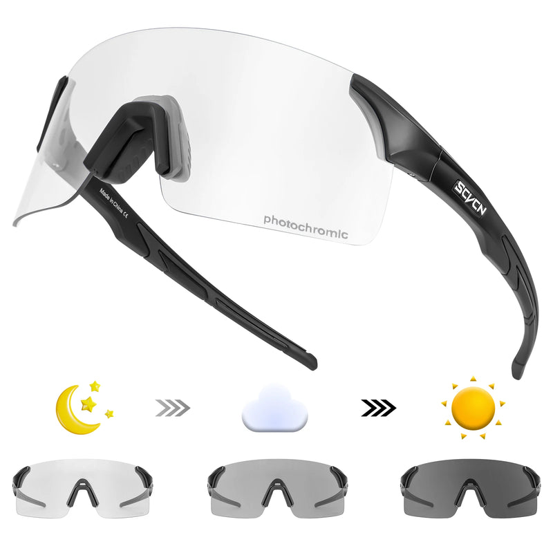 SCVCN NEW Fashion Cycling Sunglasses for Men Women MTB | SAMAG
