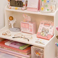 INS Desktop Storage Box 2 Layers Home Bedroom Dresser Skin Care Products Lipstick Shelf Study Stationery Books Sundry Organizer