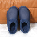 Women's Winter Plush Cotton Slippers Waterproof Oil-resistant Couple Set Indoor Home Non-slip Warm Comfortable Casual Simple Des