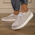 Dude Shoes Men Canvas Shoes Summer Casual Loafers Men's Moccasins Breathable Comfortable Plus Big Size 48 49 50