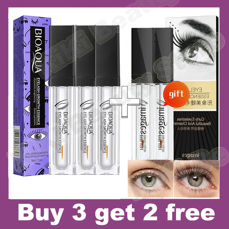 Fast Eyelash Growth Serum Natural Eyelash Eyebrow Enhancer Longer Fuller Thicker Lashes Nourish Treatment Eye Beauty Care Makeup
