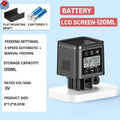 Automatic Fish Feeder LED LCD Screen 120ml/320ml Large | SAMAG
