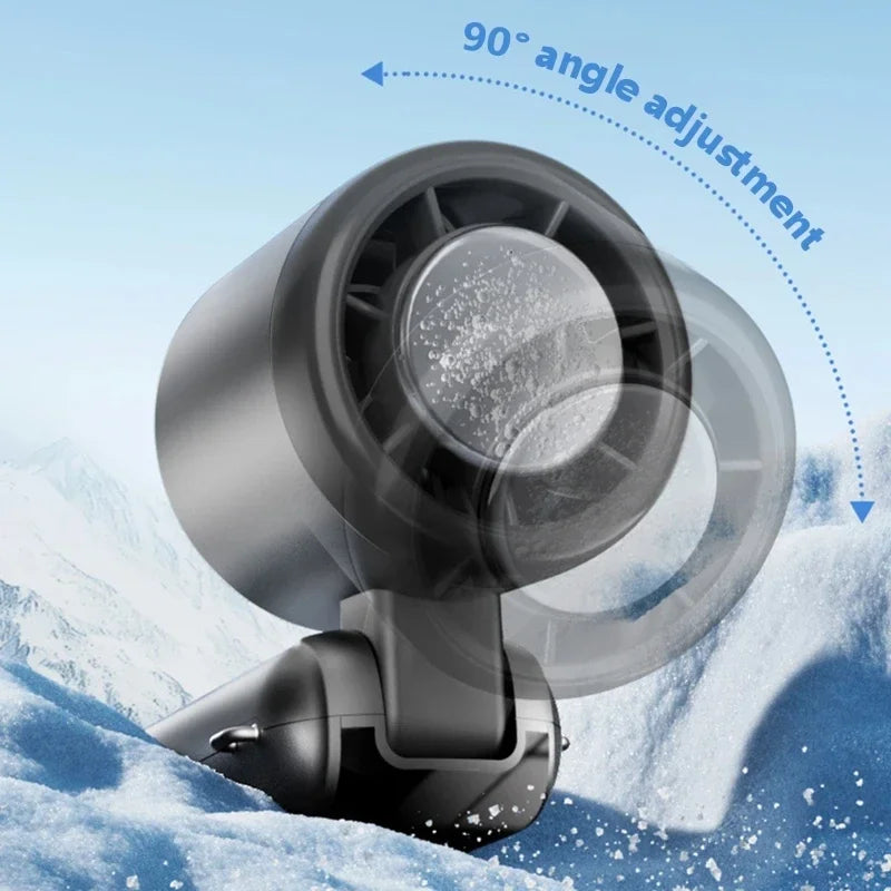 MIJIA Electric Fan Refrigeration Handheld Portable Desktop Outdoor Digital Display High-speed Folding Neck Hanging Fan NEW