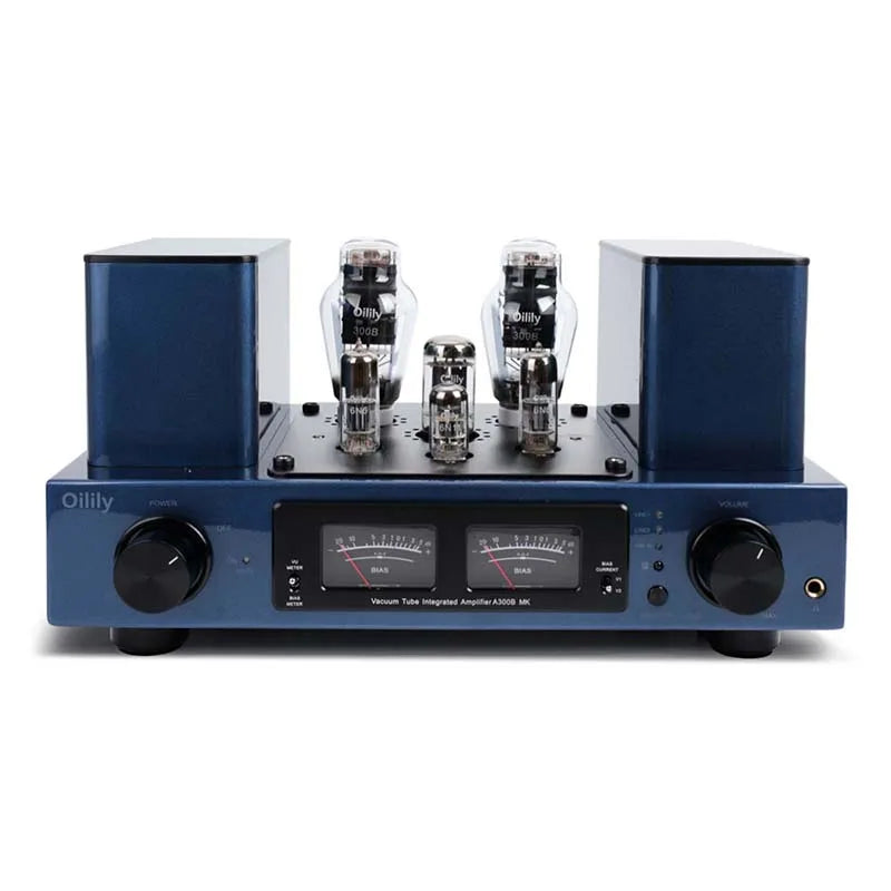 Oilily Vacuum Tube Amplifier 300B X 2 Single-Ended Class A Integrated Amplifier, Automatic Bias Adjustment, High-End Power Amp