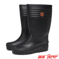 Winter new tall cotton rain boots men's thickened black waterproof and warm farmland outdoor work shoes
